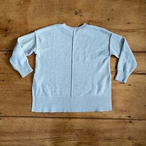 Aerie light grey body sweater size small‎